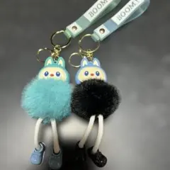 ラブブふわふわキーホルダー２個セット