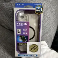 ELECOM HYBRID CLEAR CASE for iPhone15