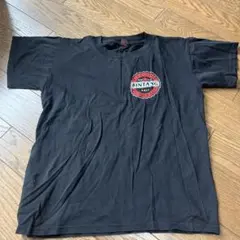 ヴインテージ　BINTANG ロゴプリント 半袖Tシャツ ブラック