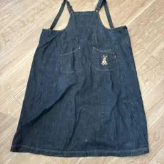 ピンクハウス サロペット エプロン　ワンピース　うさぎ　刺繍