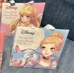 Disney ステンドアートジグソーパズル ぎゅっと266ピース 2個セットのサムネイル