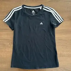 ★ adidas アディダス レディースL 半袖Tシャツ 黒のサムネイル