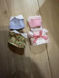 シルバニアファミリー 赤ちゃん　着せ替え服 4着セット