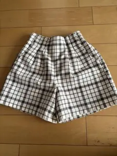 最終値下げ‼︎【グローバルワーク】130サイズ　チェックキュロット