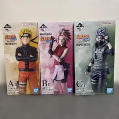 一番くじ　NARUTO ナルト疾風伝　風影奪還編　フィギュア　まとめ売り