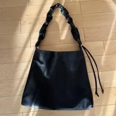 Aunt Marie’sギャザーデザイントートバッグA4収納可能