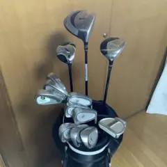 【豪華】メンズ　ゴルフクラブセット　キャロウェイ他13本セット　キャディバッグ付