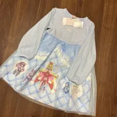 キミとアイドルプリキュア ワンピース 長袖　120 しまむらのサムネイル