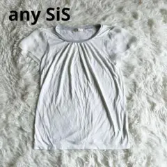 any SiSエニィシス　フリル半袖Tシャツ　ブラウス　レーヨン　オンワード樫山のサムネイル
