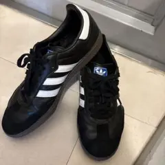 adidas SAMBA ブラック ホワイト スニーカーのサムネイル