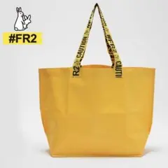 【FR2】エフアールツー テーピングロゴトートバック イエロー