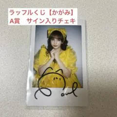ラッフルくじ 早瀬ノエル サイン入りチェキ FRUITSZIPPER