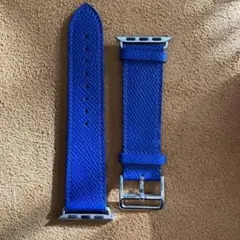 Apple Watch用 青 レザーバンド38mm