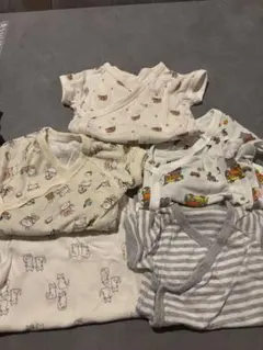 ユニクロ　ロンパースセット　猫70 その他60