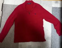 Polo Ralph Lauren レッド ジップアップ M