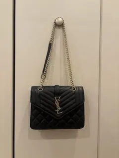 YSL ショルダーバッグ ブラック キルティング