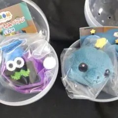 教育番組　ぬいぐるみバッジ　タマ〈 通常〉はかせ 計2点　ガチャ 匿名発送