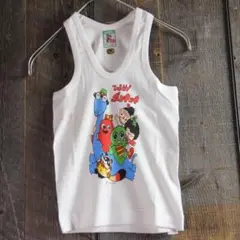 古着　７０ー８０sヴィンテージ　タンクトップ　Tシャツ　ひらけ　ポンキッキ　３歳