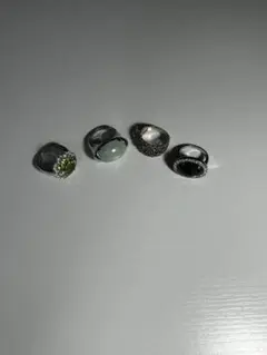 レディース 指輪 4点セット