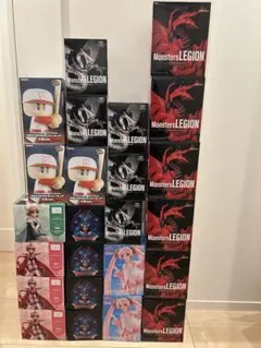 最新フィギュアまとめ売り25体　桜ミク　遊戯王　ドラクエ