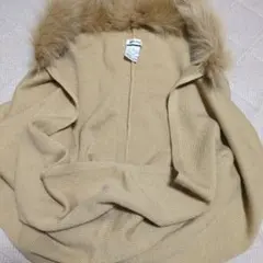 美品!!MARIE D'OR フォックスファー付きポンチョ