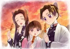 鬼滅の刃 クリアファイル 胡蝶三姉妹の夕べ