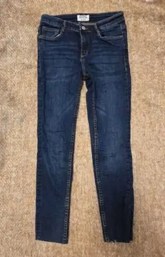 [美品] ZARAスーパーストレッチスキニーデニム