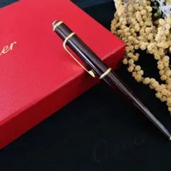 【Cartier】ディアボロ ボールペン バーガンディレッドラッカー仕上げのサムネイル
