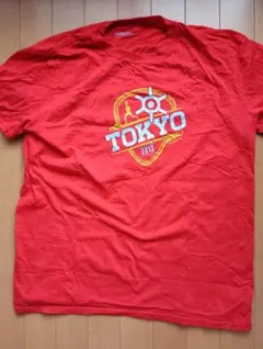 （希少品）Saucony TOKYO 2013 ランニングTシャツ　Lサイズのサムネイル