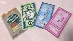 【ちいかわ】 チケットケース　マルチケース　 計4枚セット