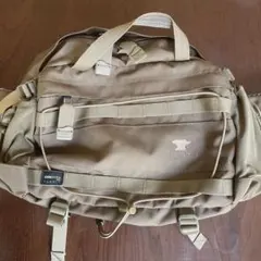 未使用】トレッキングザックL カメラバッグ 38L ベージュ×ネイビー 