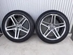 z33純正ホイールタイヤセット一台分　取りに来られる方限定 ホイール・タイヤ・17インチ中古日産フェアレディZ33純正ホイール