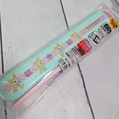 ★新品★食洗機対応スライド式箸、箸箱セット ハミングミント サンリオ