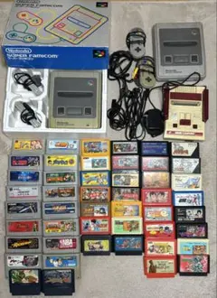⭐︎希少⭐︎ スーパーファミコン　本体　カセット　まとめ売り♫