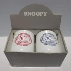 SNOOPY ペアゆのみ スヌーピー チャーリーブラウン
