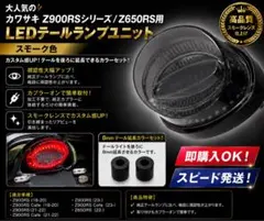 テール延長カラー付き！Z900RSシリーズ Z650RSテールランプ スモーク