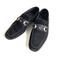 ★ Santoni サントーニ スエード ビットローファー BK UK5 1/2のサムネイル