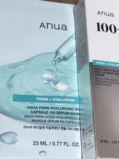 アヌア　anua pdrnクリーム　シートマスクセット