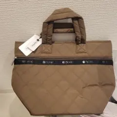 神崎恵 レスポートサック ミディアム トートバック トフィーブラウンキルト