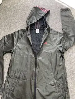 adidas ブラック フード付きジャケット M