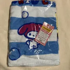 サンリオ キャラクター勢揃い　タオルケット(未使用品)