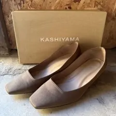 ありさ様専用_KASHIYAMA ブラウン ポインテッドトゥパンプスのサムネイル