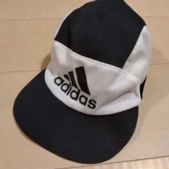 adidas メッシュキャップ 黒/白（51〜54cm）