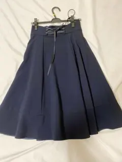 ☆未使用☆ミッシュマッシュ　ネイビー フレアスカート☆ 参観日　学校行事等