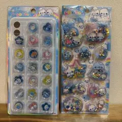 ぷくぷく　あわわちゃん　キラコロ　おはじきシール　スパンコールパーティー