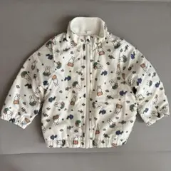 ミッフィー 総柄 中綿ジャケット 80cm
