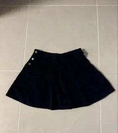 PETIT BATEAU プリーツスカート 110cm ネイビー