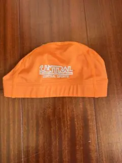 CENTRAL SPORTS 水泳帽 オレンジ