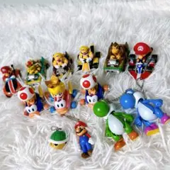 マリオカート ミニカー キーホルダー セット