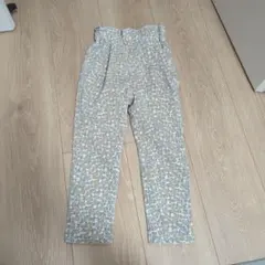 花柄ロングパンツ